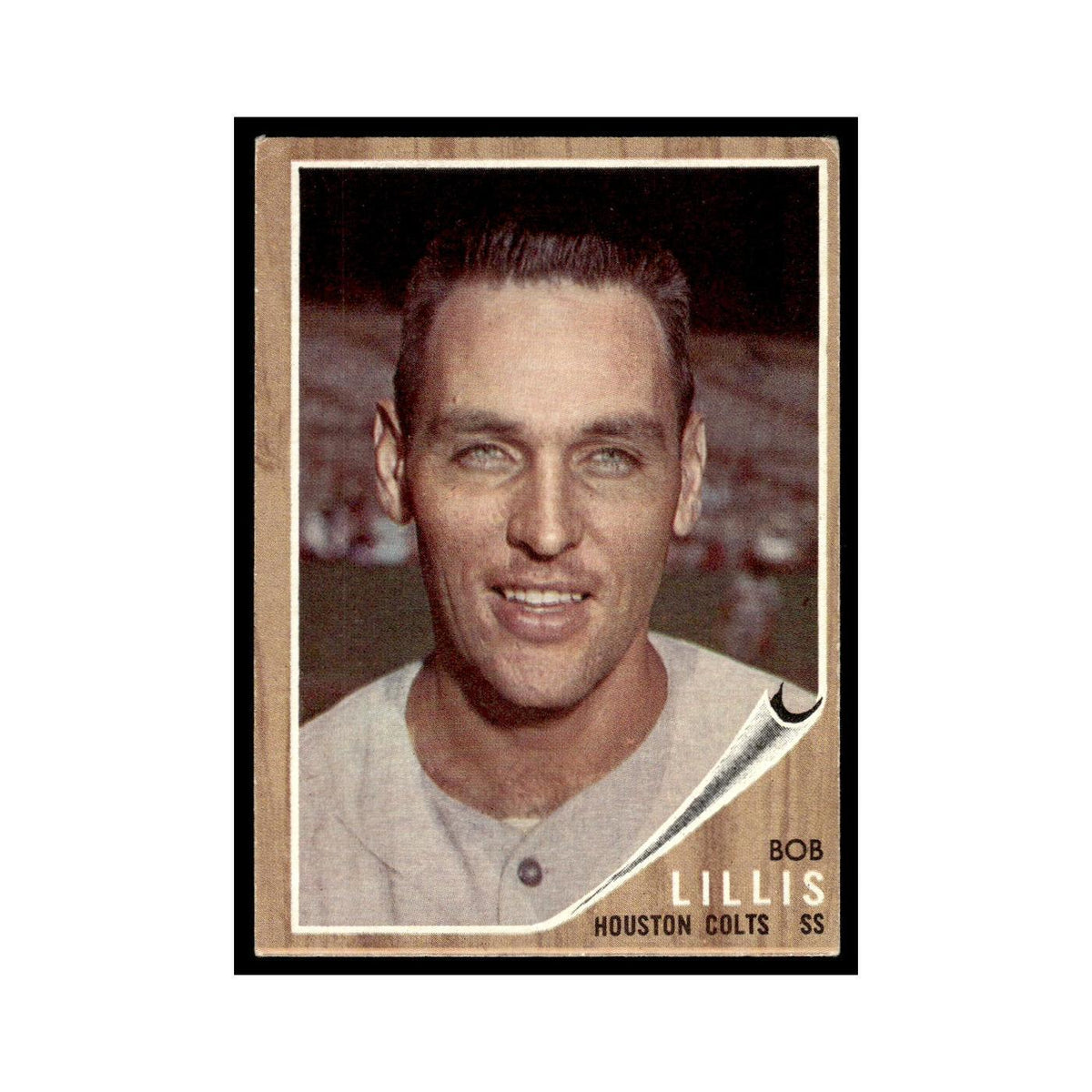Bob Lillis 1962 Topps #74 Houston Colt .45s Baseball Card VG