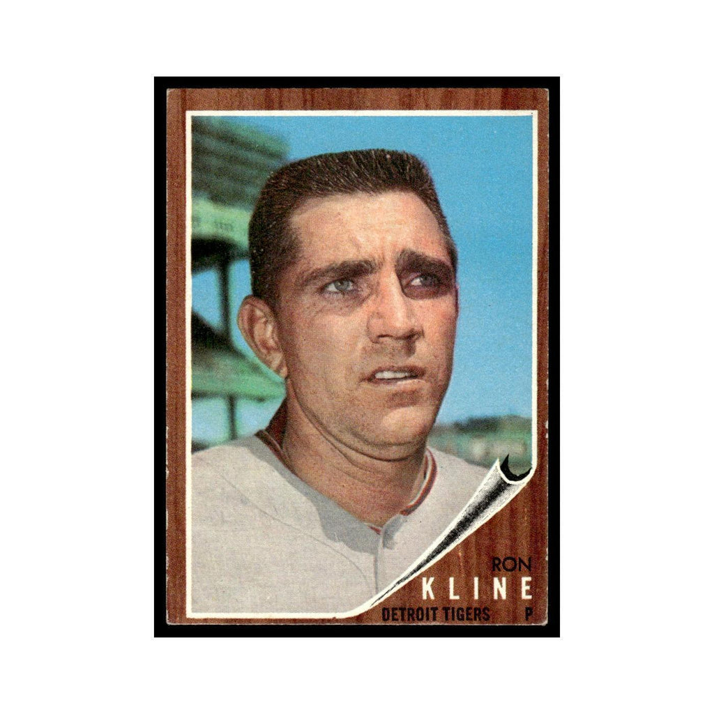 Ron Kline 1962 Topps #216 Detroit Tigers Baseball Card VG