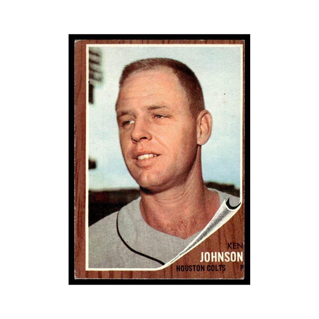 Ken Johnson 1962 Topps #278 Houston Colt .45s Baseball Card VG