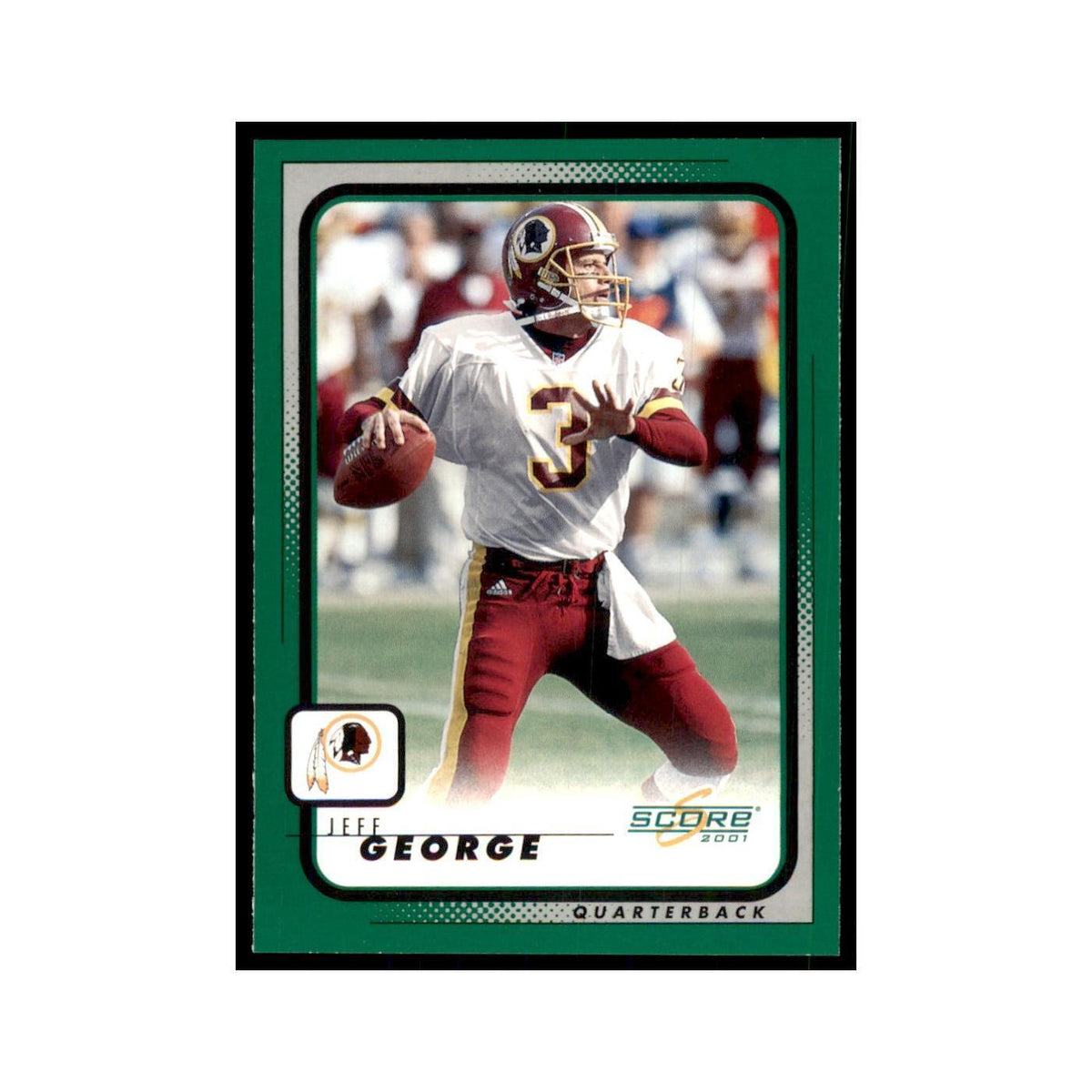 Jeff George 2001 Score #218 Football Cards Football Card NM
