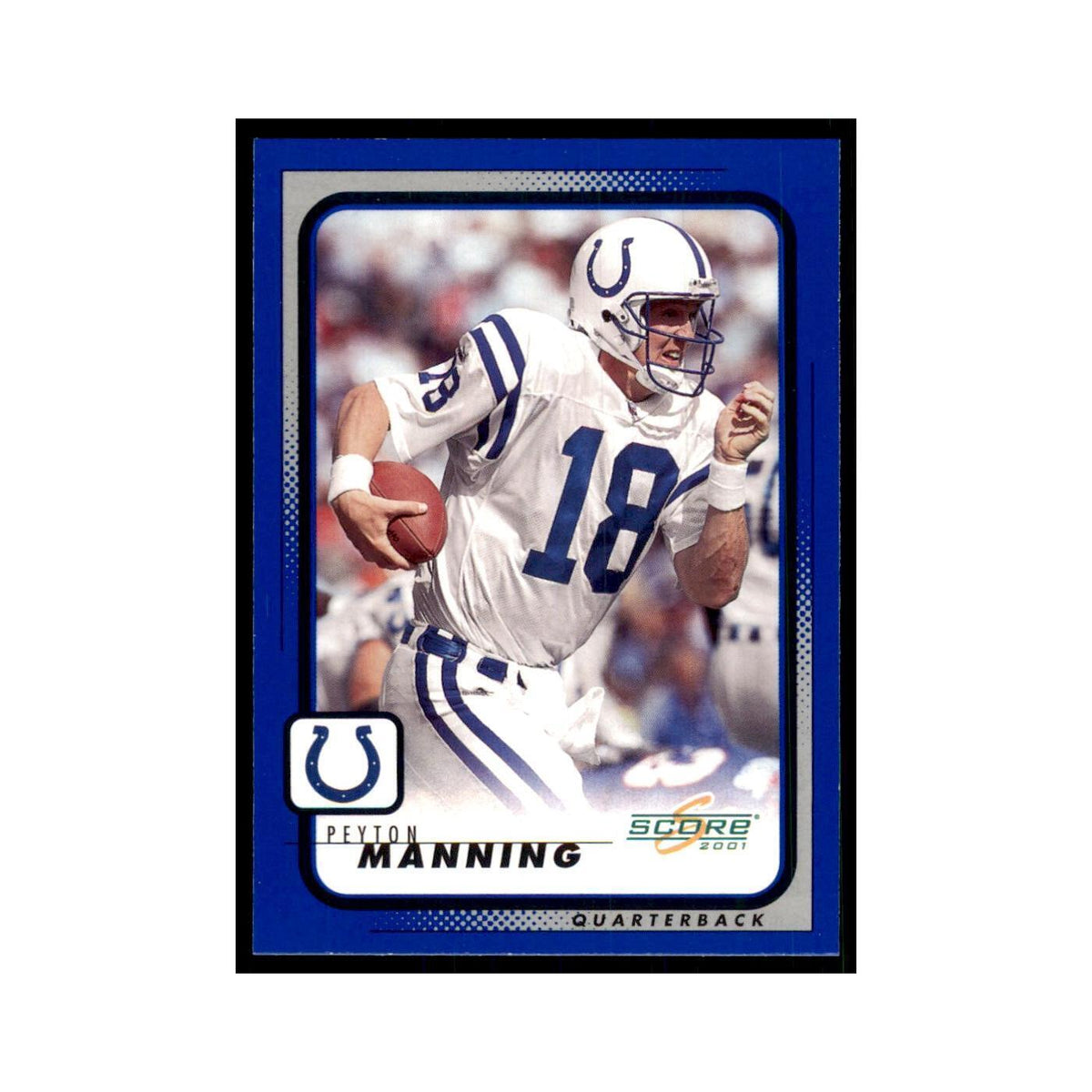 Peyton Manning 2001 Score #88 Football Cards Football Card NM