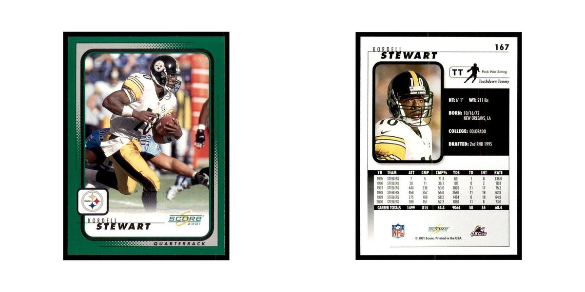Kordell Stewart 2001 Score #167 Football Cards Football Card NM