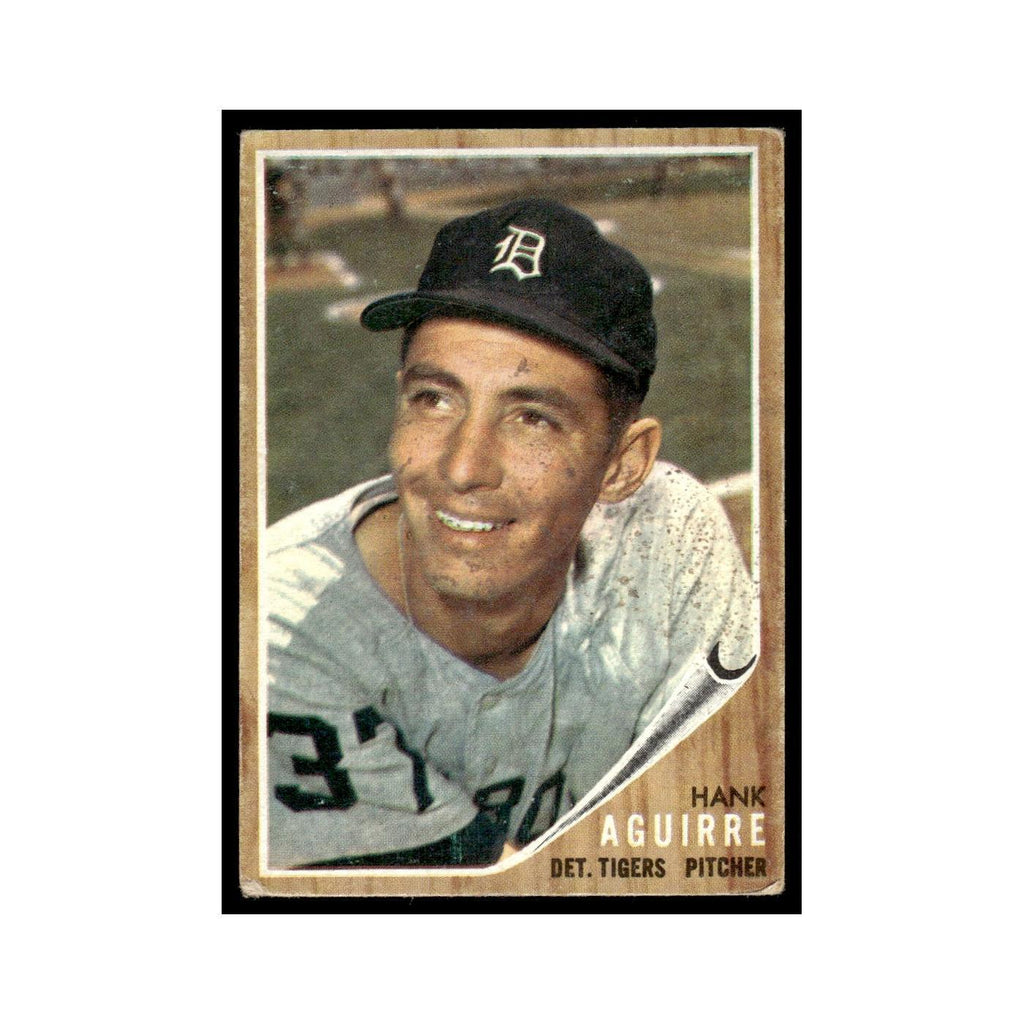Hank Aguirre 1962 Topps #407 Detroit Tigers Baseball Card VG