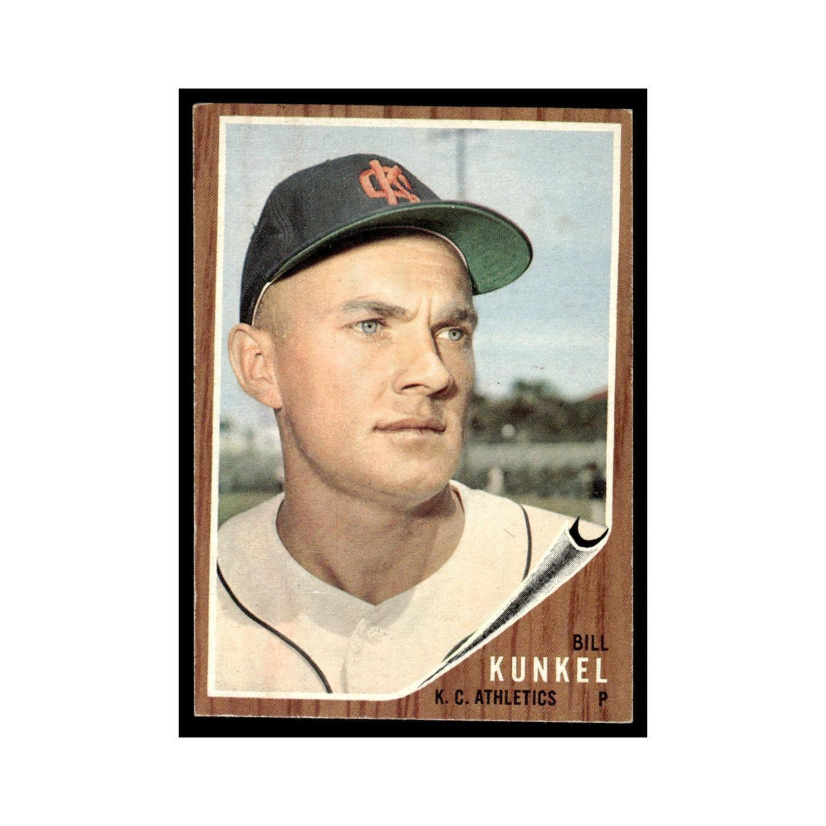 Bill Kunkel 1962 Topps #147 Kansas City Athletics Baseball Card VG