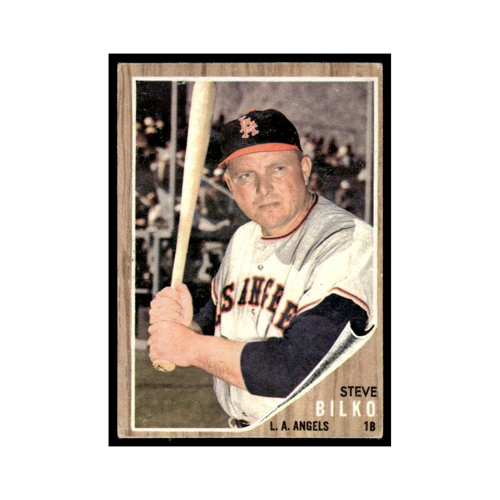 Steve Bilko 1962 Topps #422 Los Angeles Angels Baseball Card VG