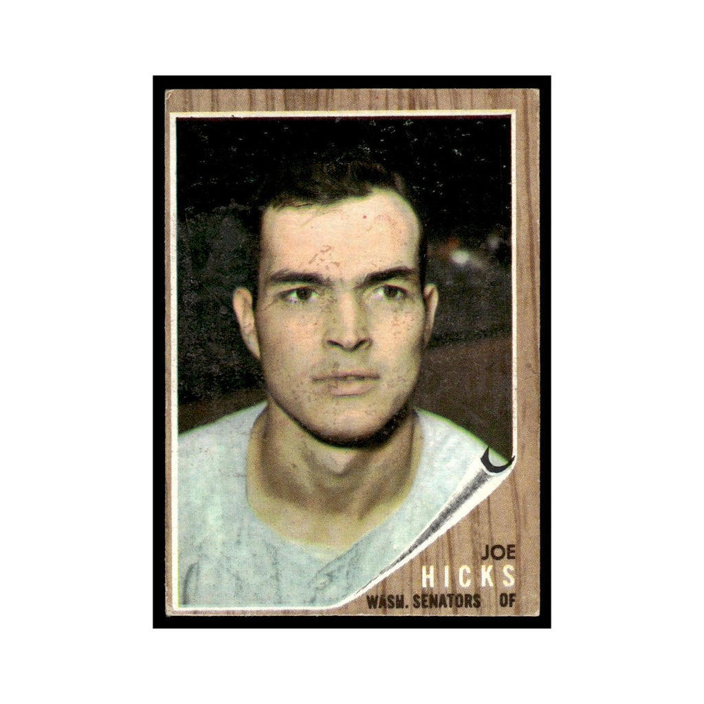 Joe Hicks 1962 Topps #428 Washington Senators Baseball Card VG