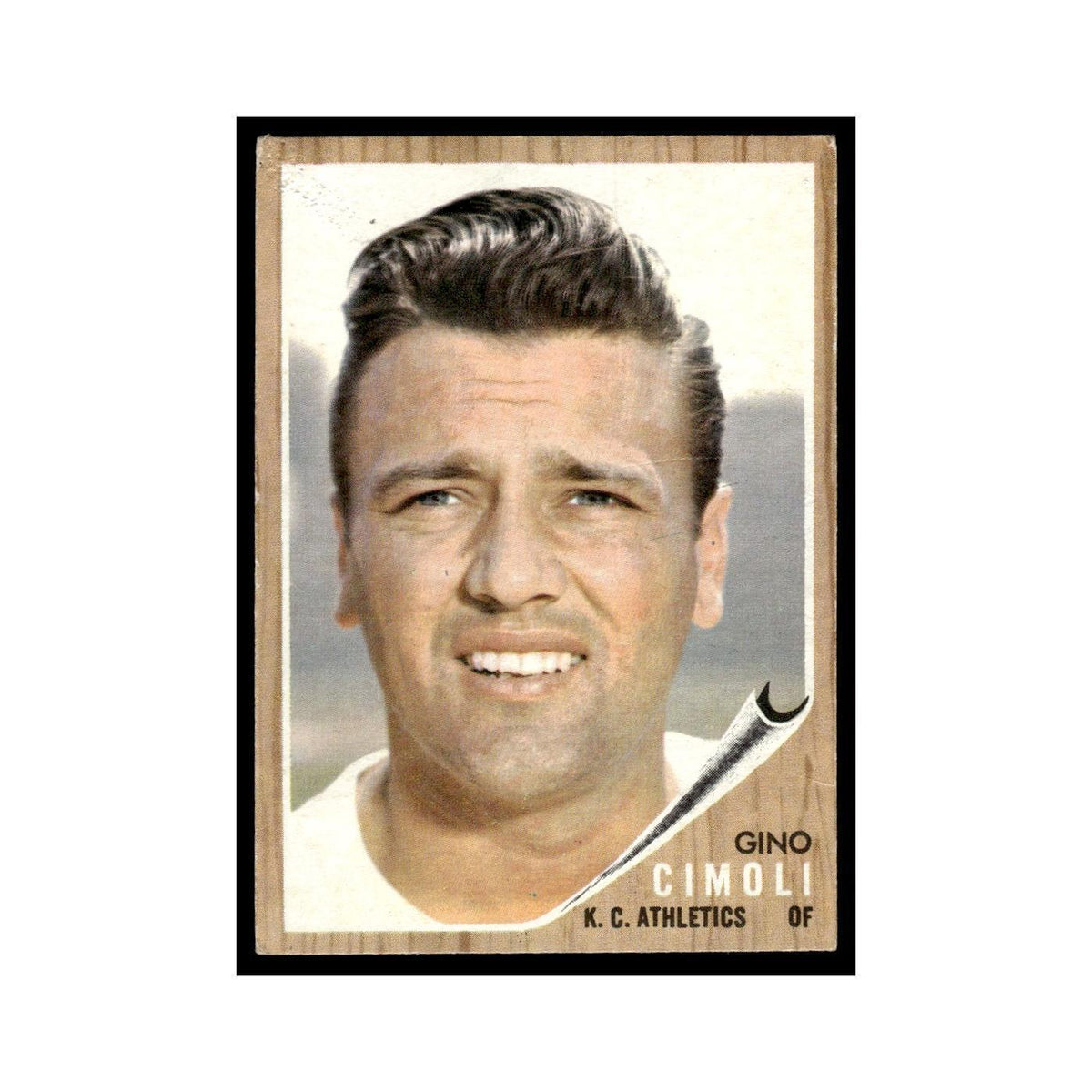 Gino Cimoli 1962 Topps #402 Kansas City Athletics Baseball Card VG