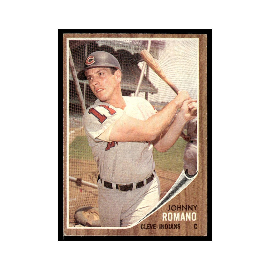 Johnny Romano 1962 Topps #330 Cleveland Indians Baseball Card VG