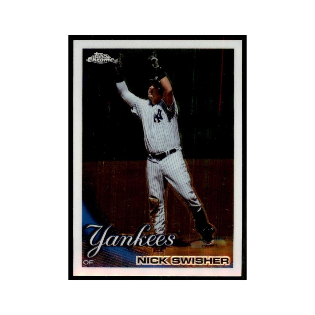 Nick Swisher 2010 Topps Chrome #23 Baseball Cards Baseball Card NM