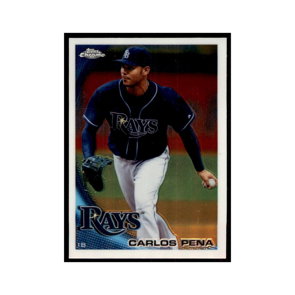 Carlos Pena 2010 Topps Chrome #101 Baseball Cards Baseball Card NM