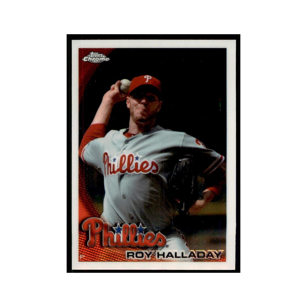 Roy Halladay 2010 Topps Chrome #64 Baseball Cards Baseball Card NM