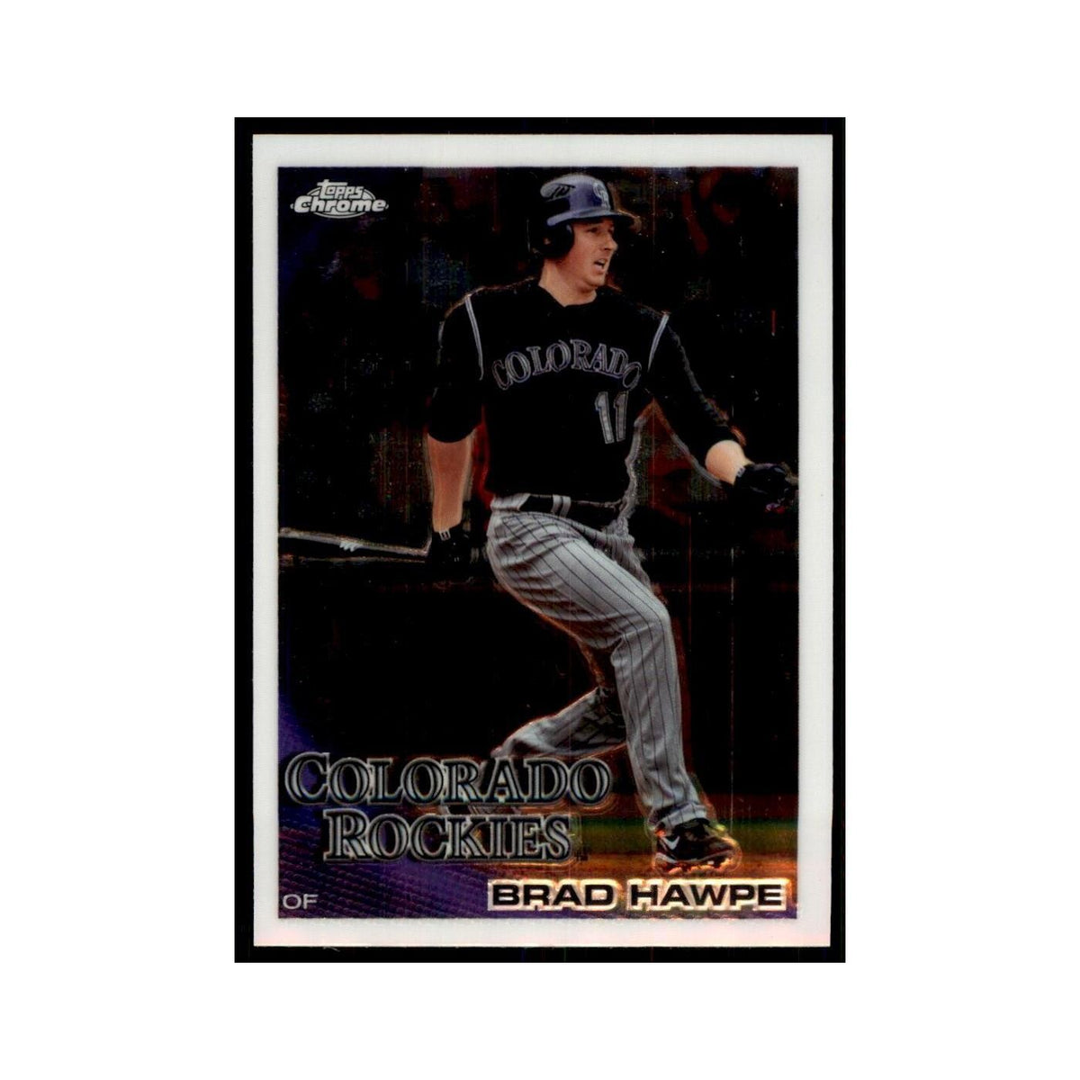 Brad Hawpe 2010 Topps Chrome #111 Baseball Cards Baseball Card NM