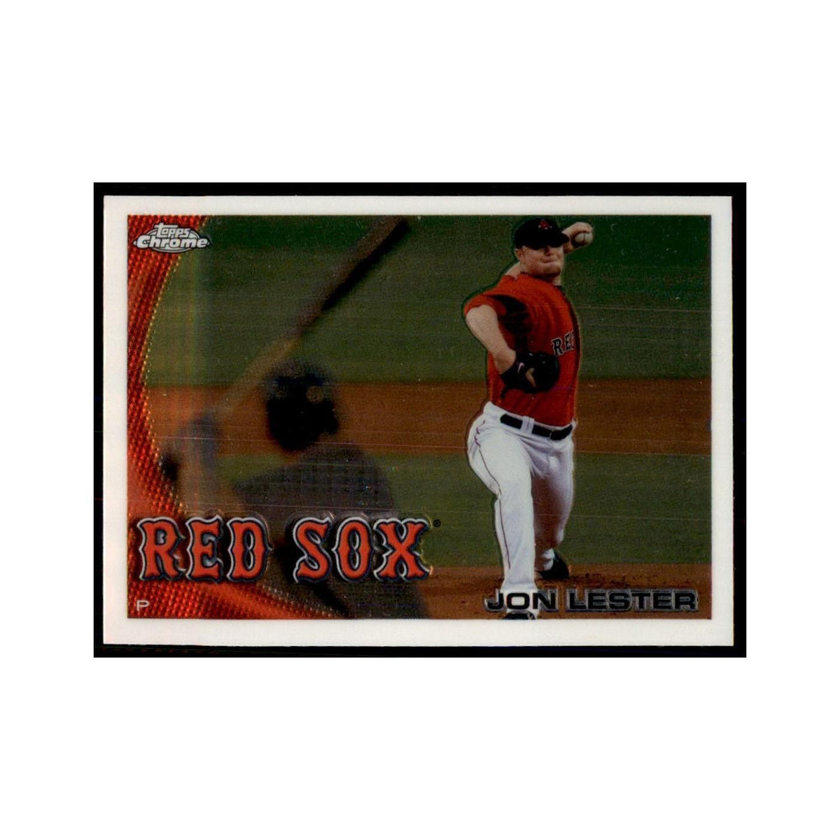 Jon Lester 2010 Topps Chrome #125 Baseball Cards Baseball Card NM