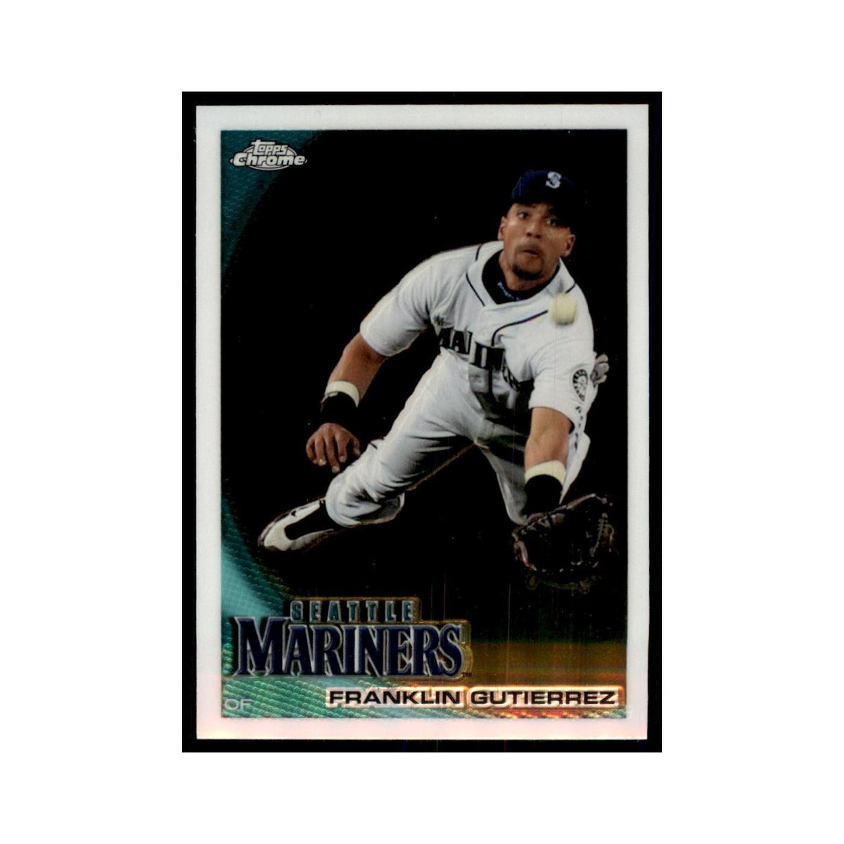 Franklin Gutierrez 2010 Topps Chrome #167 Baseball Cards Baseball Card NM