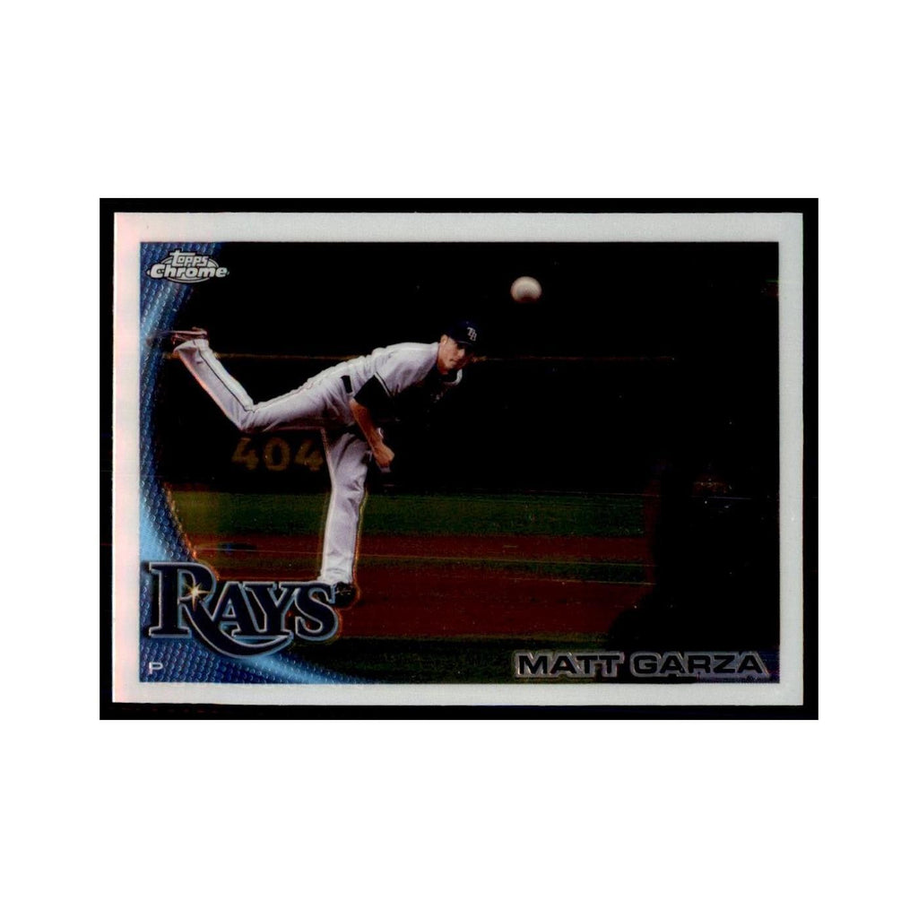 Matt Garza 2010 Topps Chrome #169 Baseball Cards Baseball Card NM