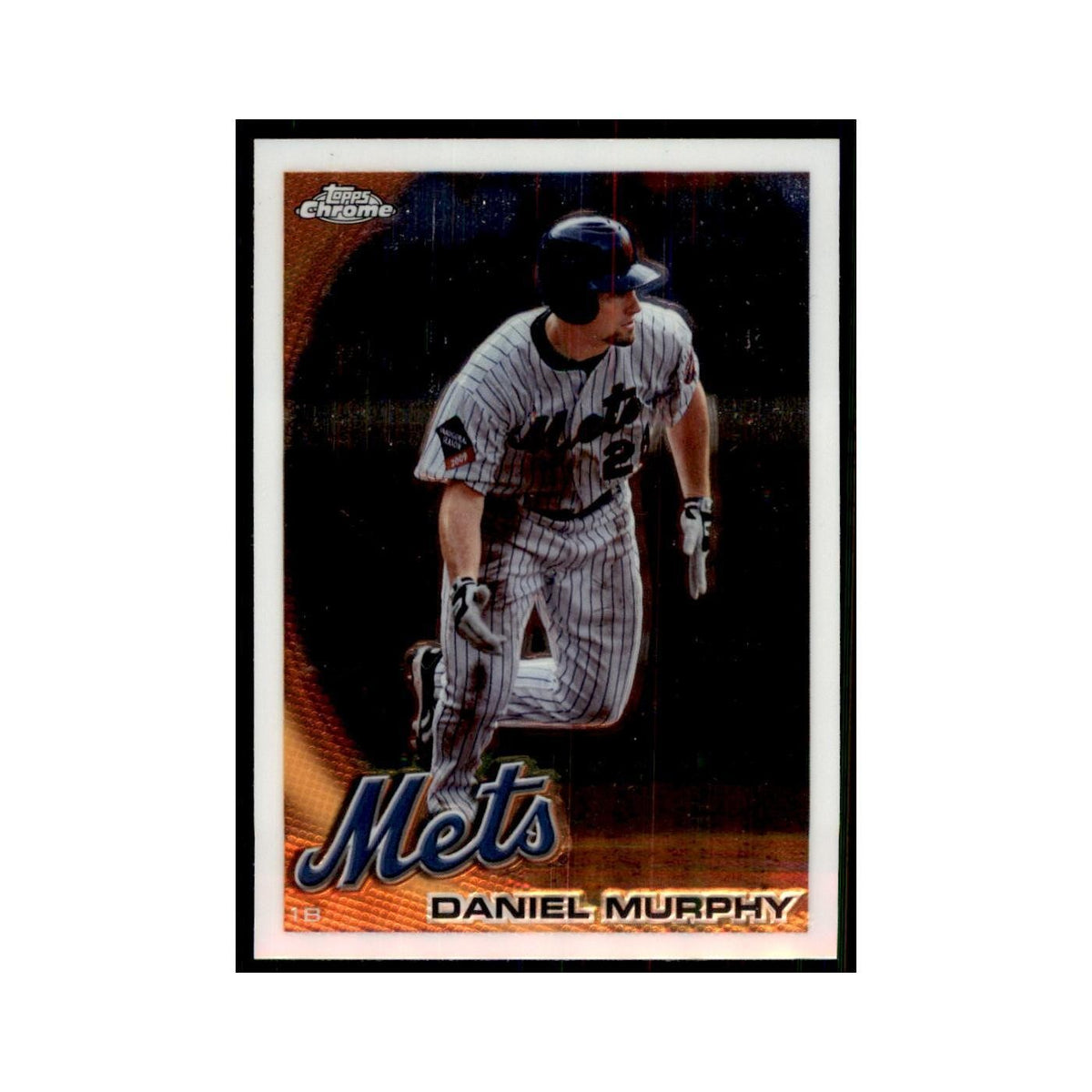 Daniel Murphy 2010 Topps Chrome #33 Baseball Cards Baseball Card NM