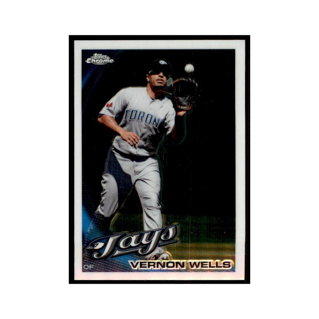 Vernon Wells 2010 Topps Chrome #51 Baseball Cards Baseball Card NM