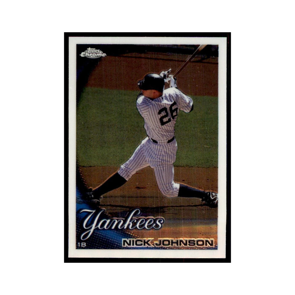 Nick Johnson 2010 Topps Chrome #60 Baseball Cards Baseball Card NM