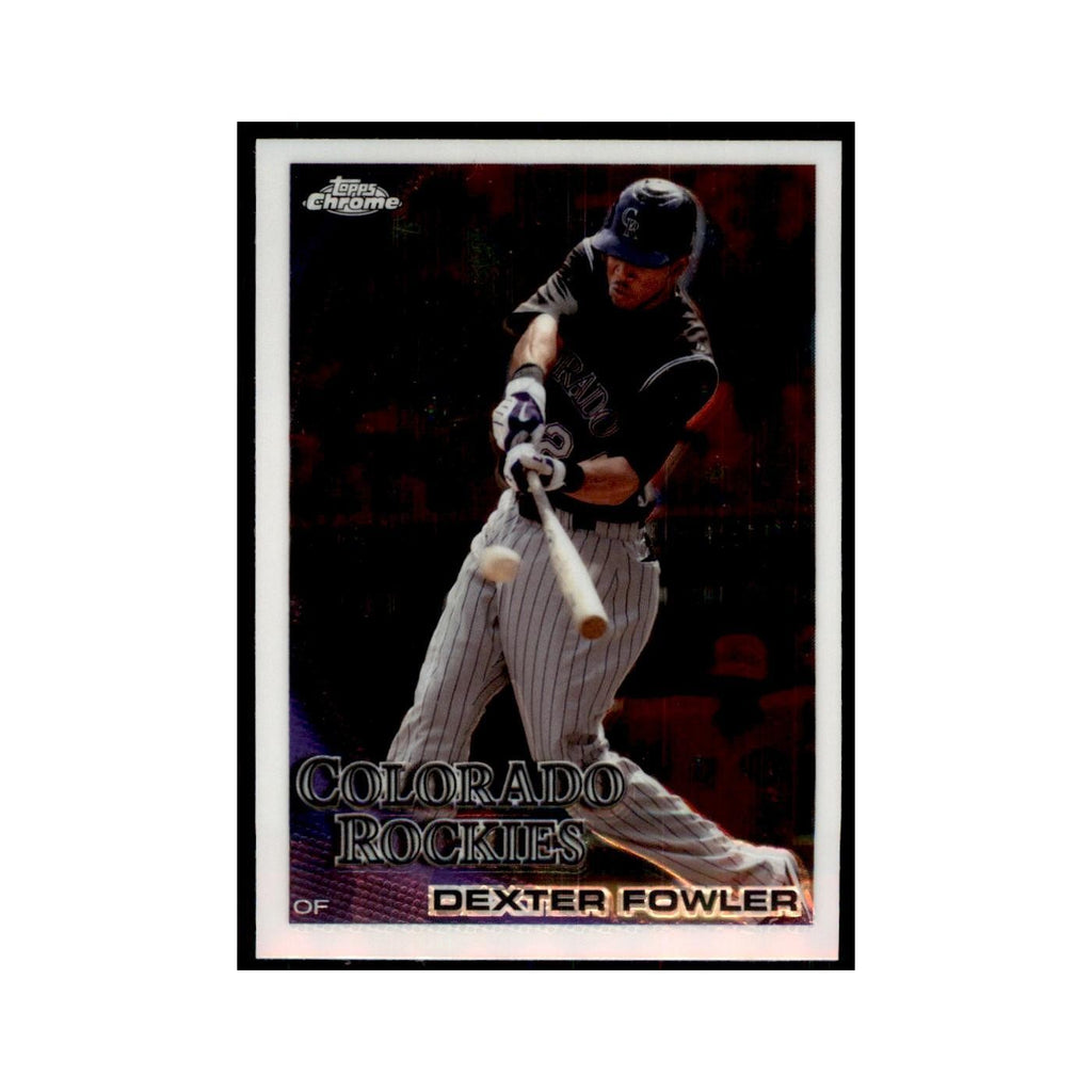 Dexter Fowler 2010 Topps Chrome #6 Baseball Cards Baseball Card NM