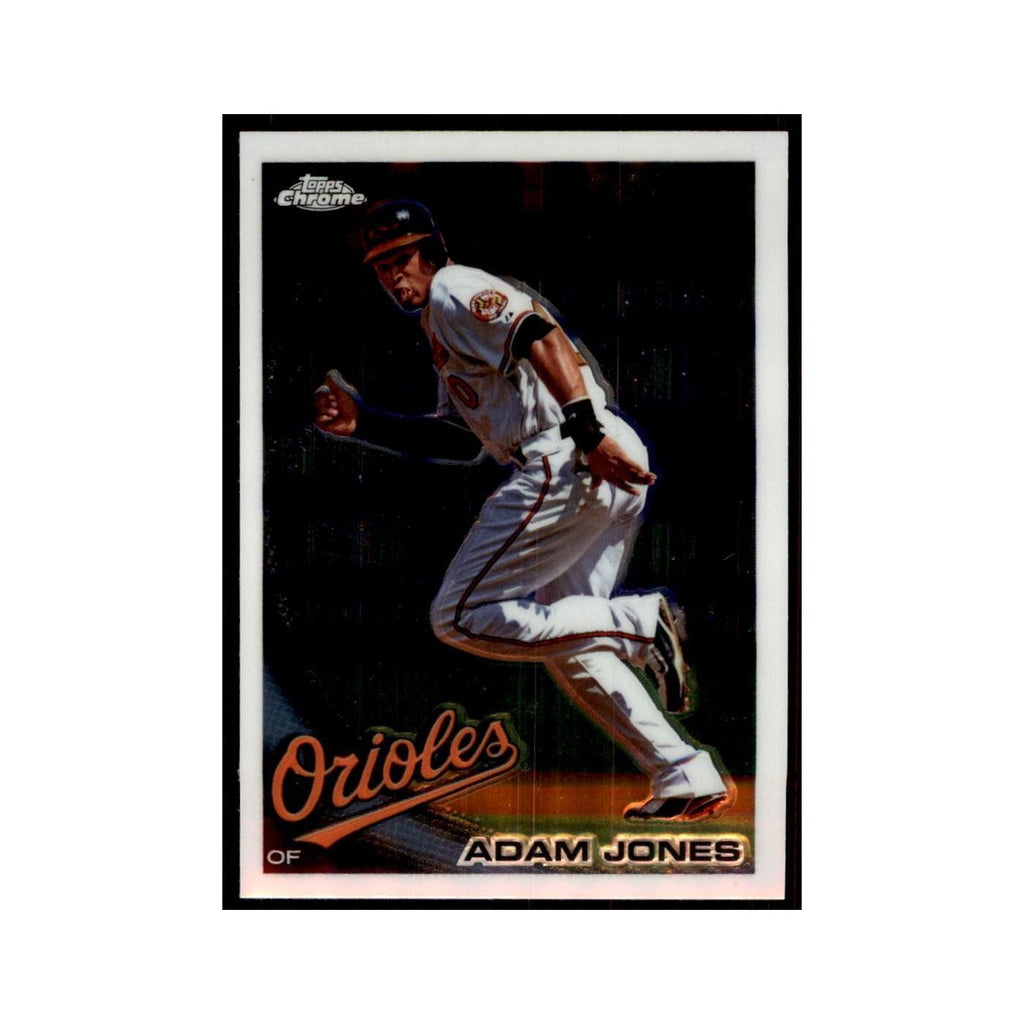 Adam Jones 2010 Topps Chrome #10 Baseball Cards Baseball Card NM