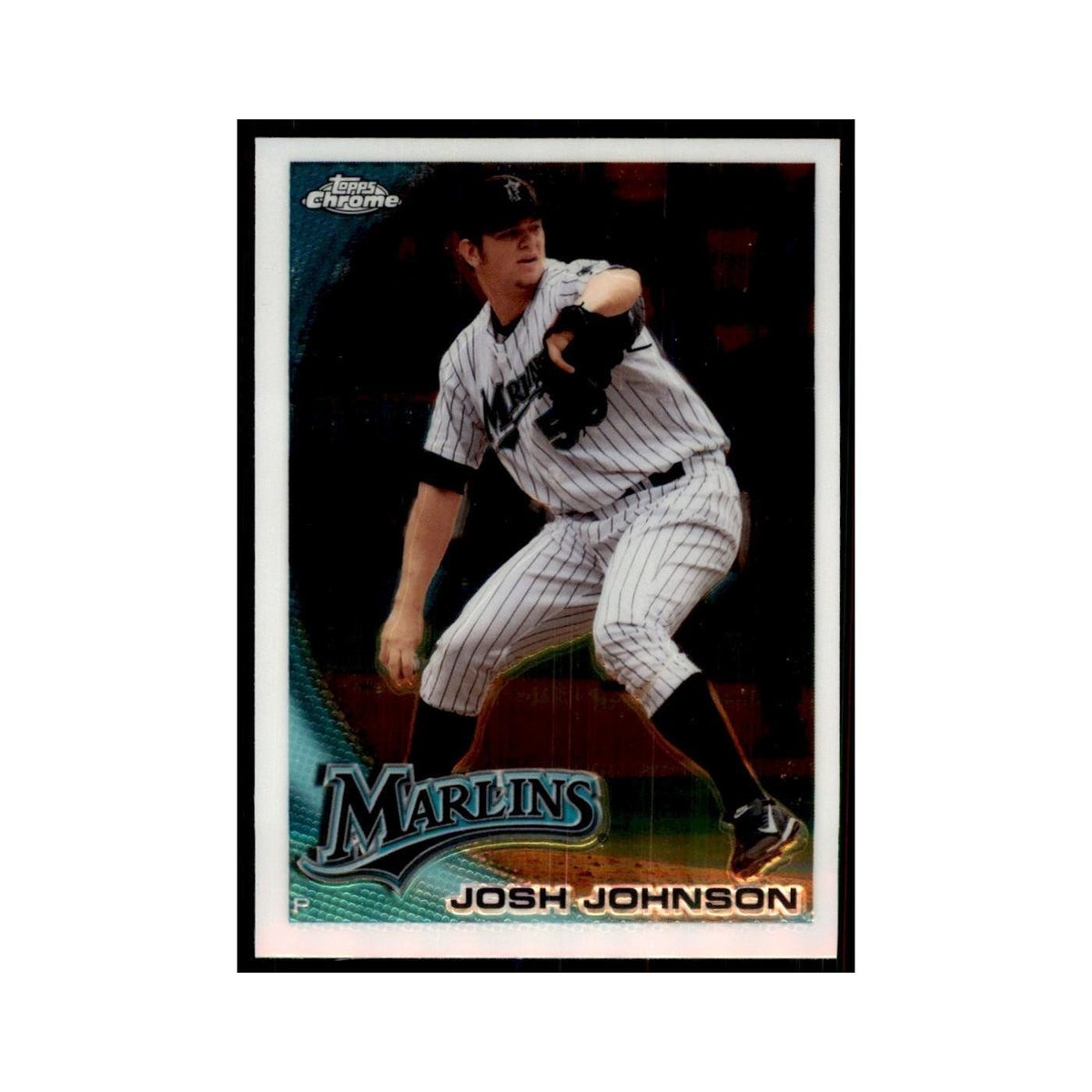 Josh Johnson 2010 Topps Chrome #14 Baseball Cards Baseball Card NM