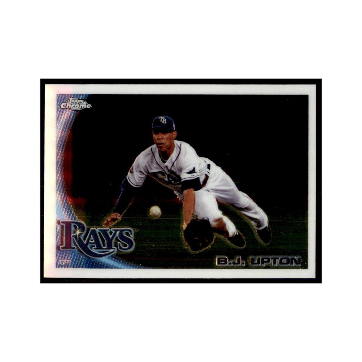 B.J. Upton 2010 Topps Chrome #150 Baseball Cards Baseball Card NM
