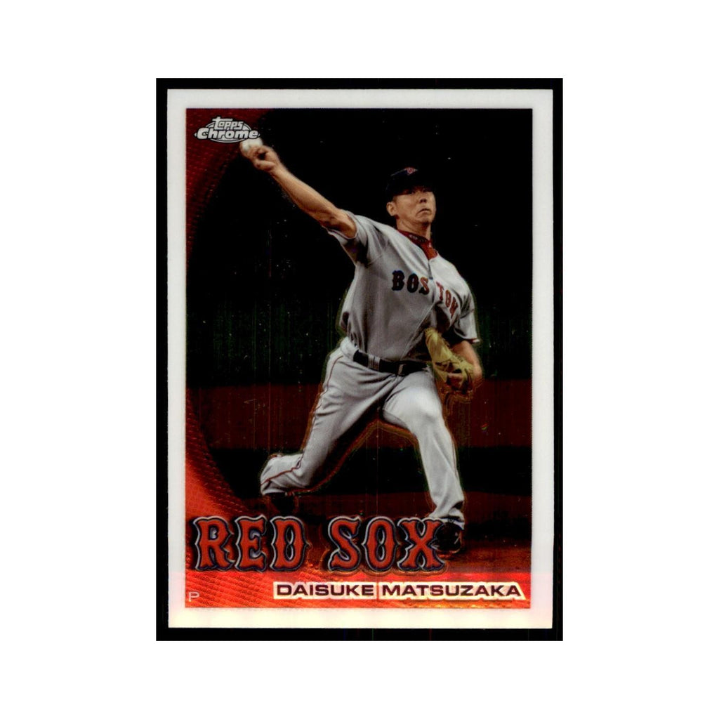 Daisuke Matsuzaka 2010 Topps Chrome #130 Baseball Cards Baseball Card NM