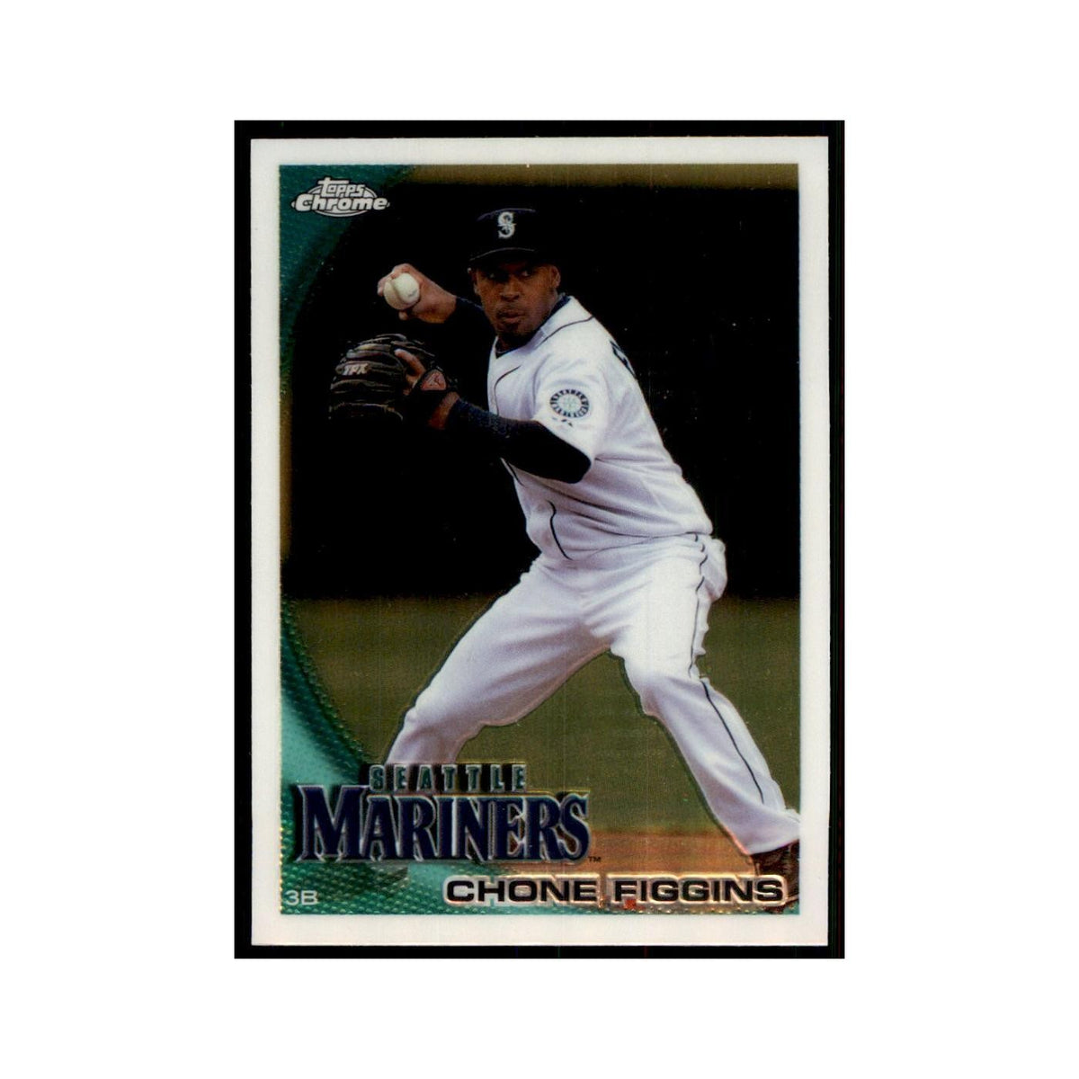 Chone Figgins 2010 Topps Chrome #45 Baseball Cards Baseball Card NM
