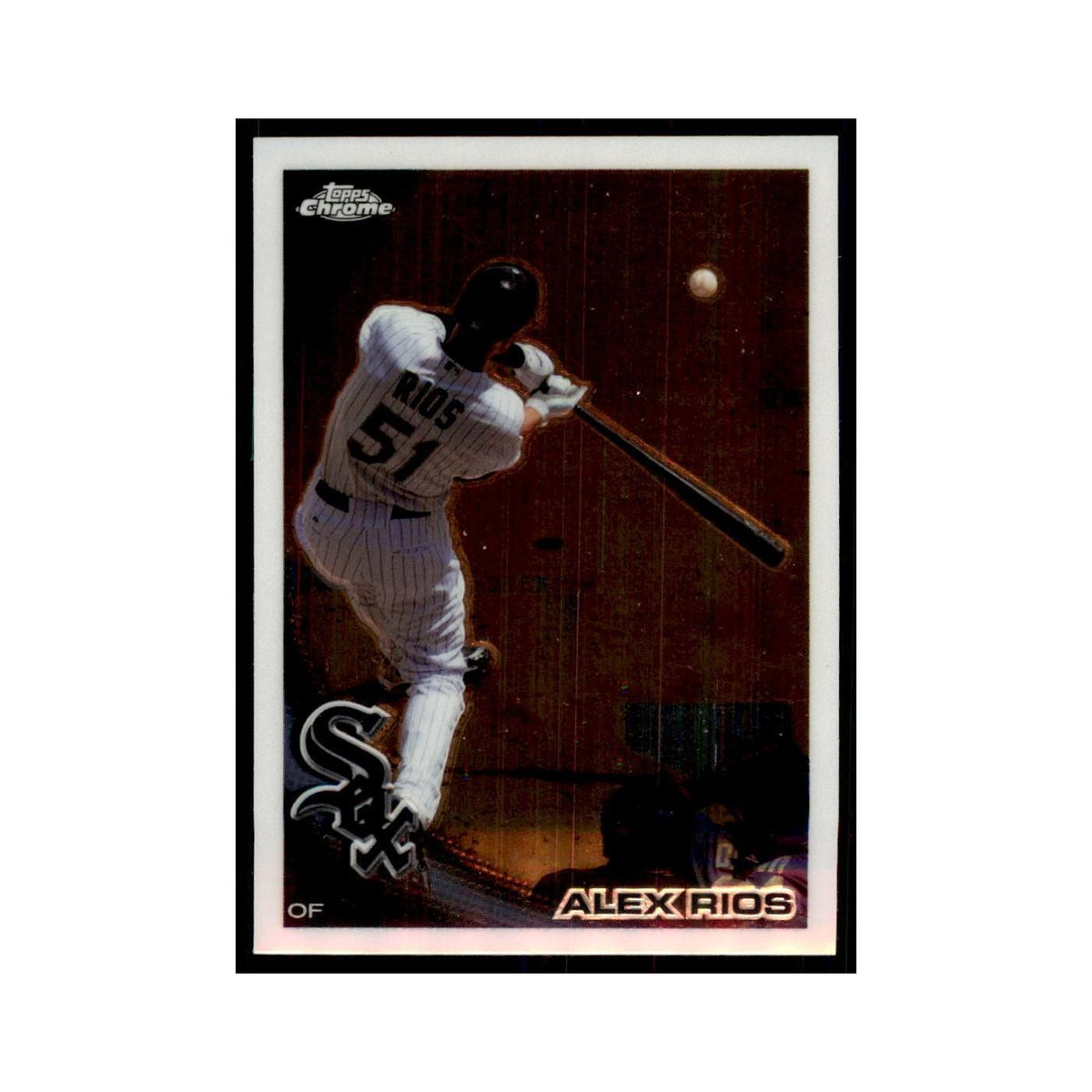 Alex Rios 2010 Topps Chrome #90 Baseball Cards Baseball Card NM