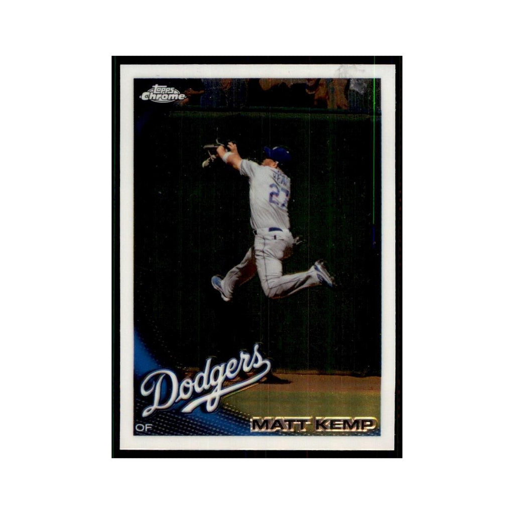 Matt Kemp 2010 Topps Chrome #69 Baseball Cards Baseball Card NM