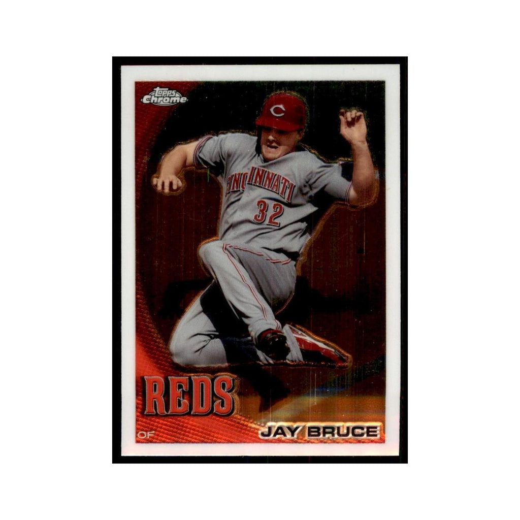 Jay Bruce 2010 Topps Chrome #122 Baseball Cards Baseball Card NM