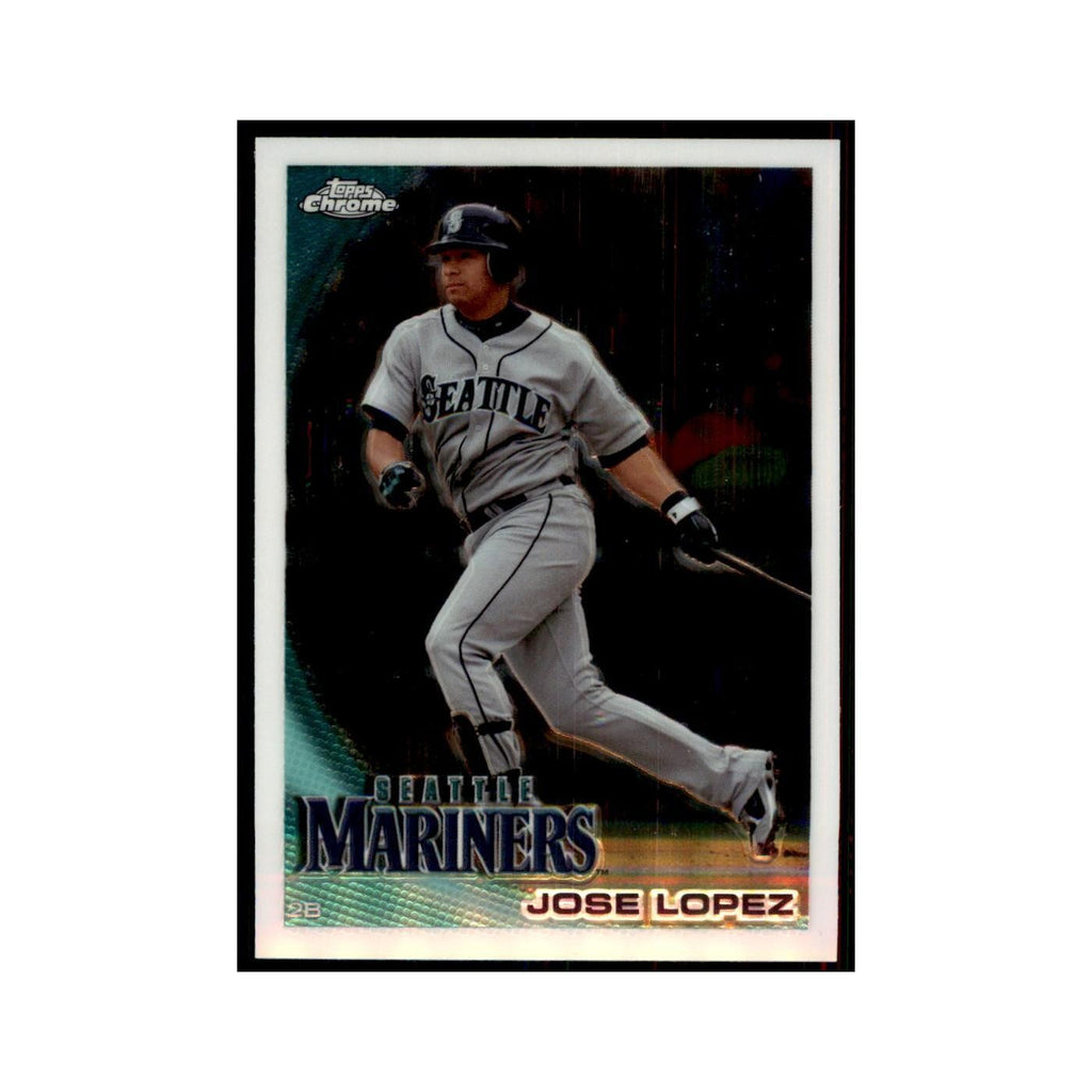 Jose Lopez 2010 Topps Chrome #103 Baseball Cards Baseball Card NM
