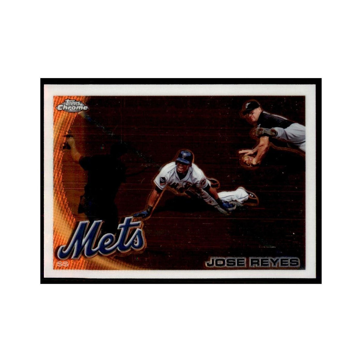 Jose Reyes 2010 Topps Chrome #139 Baseball Cards Baseball Card NM