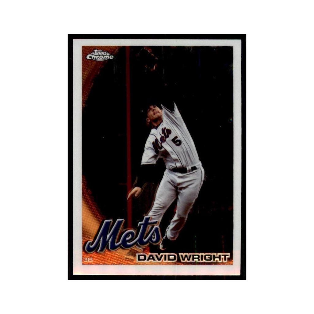 David Wright 2010 Topps Chrome #22 Baseball Cards Baseball Card NM