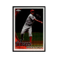 Erick Aybar 2010 Topps Chrome #34 Baseball Cards Baseball Card NM