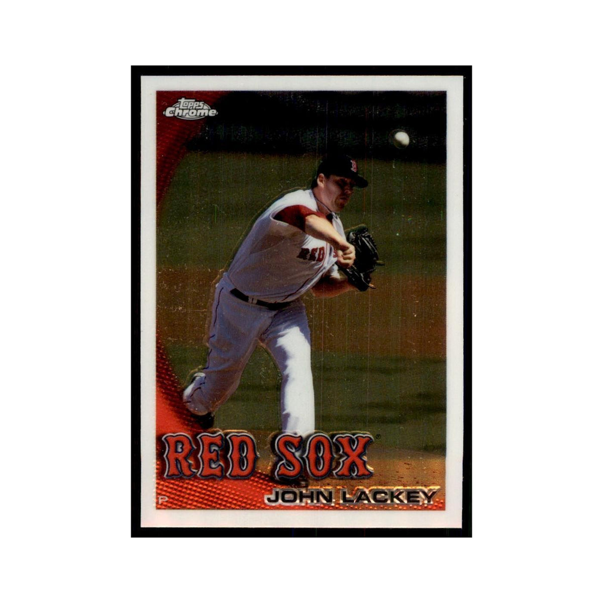 John Lackey 2010 Topps Chrome #19 Baseball Cards Baseball Card NM