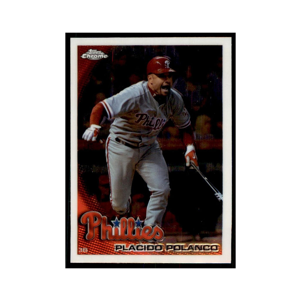 Placido Polanco 2010 Topps Chrome #78 Baseball Cards Baseball Card NM
