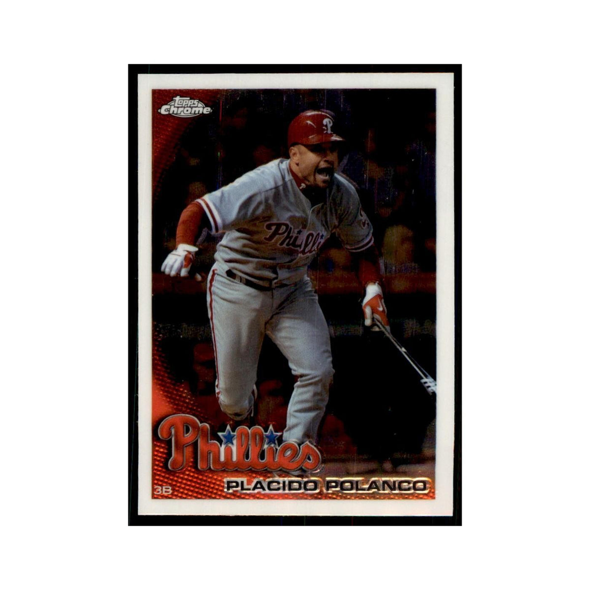 Placido Polanco 2010 Topps Chrome #78 Baseball Cards Baseball Card NM