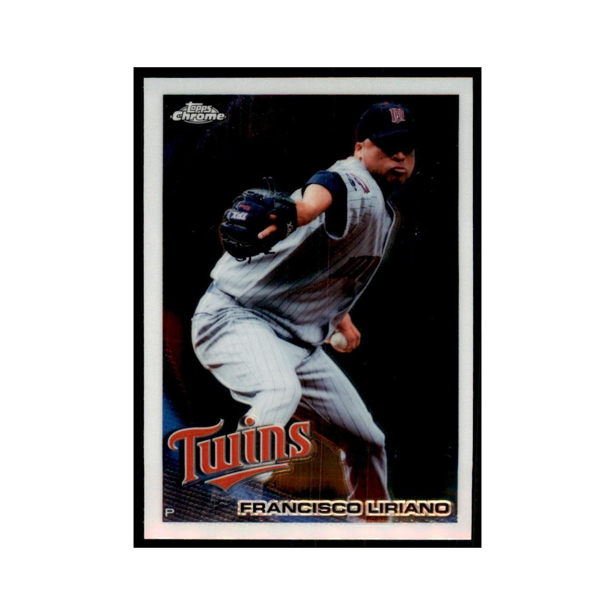 Francisco Liriano 2010 Topps Chrome #98 Baseball Cards Baseball Card NM