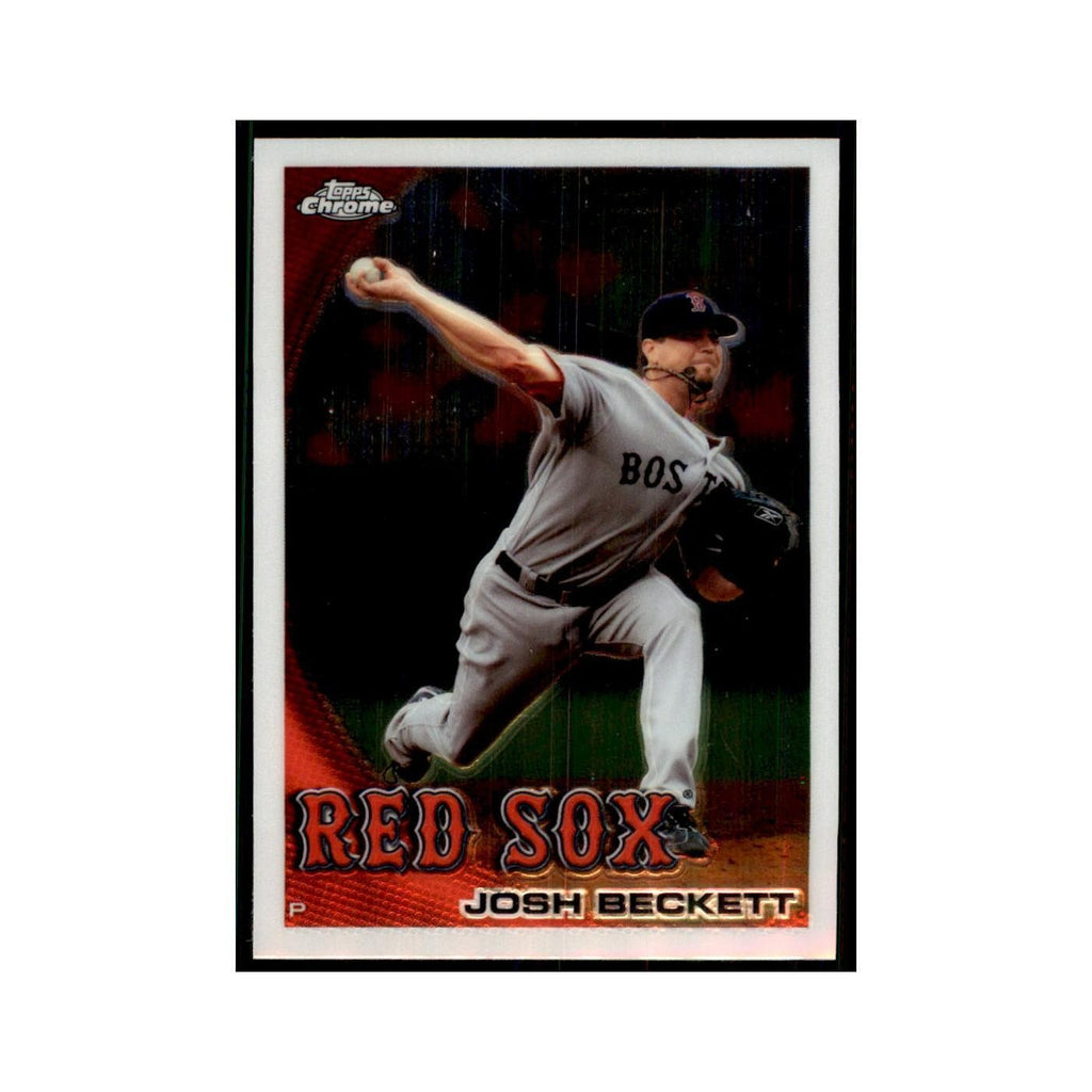 Josh Beckett 2010 Topps Chrome #67 Baseball Cards Baseball Card NM
