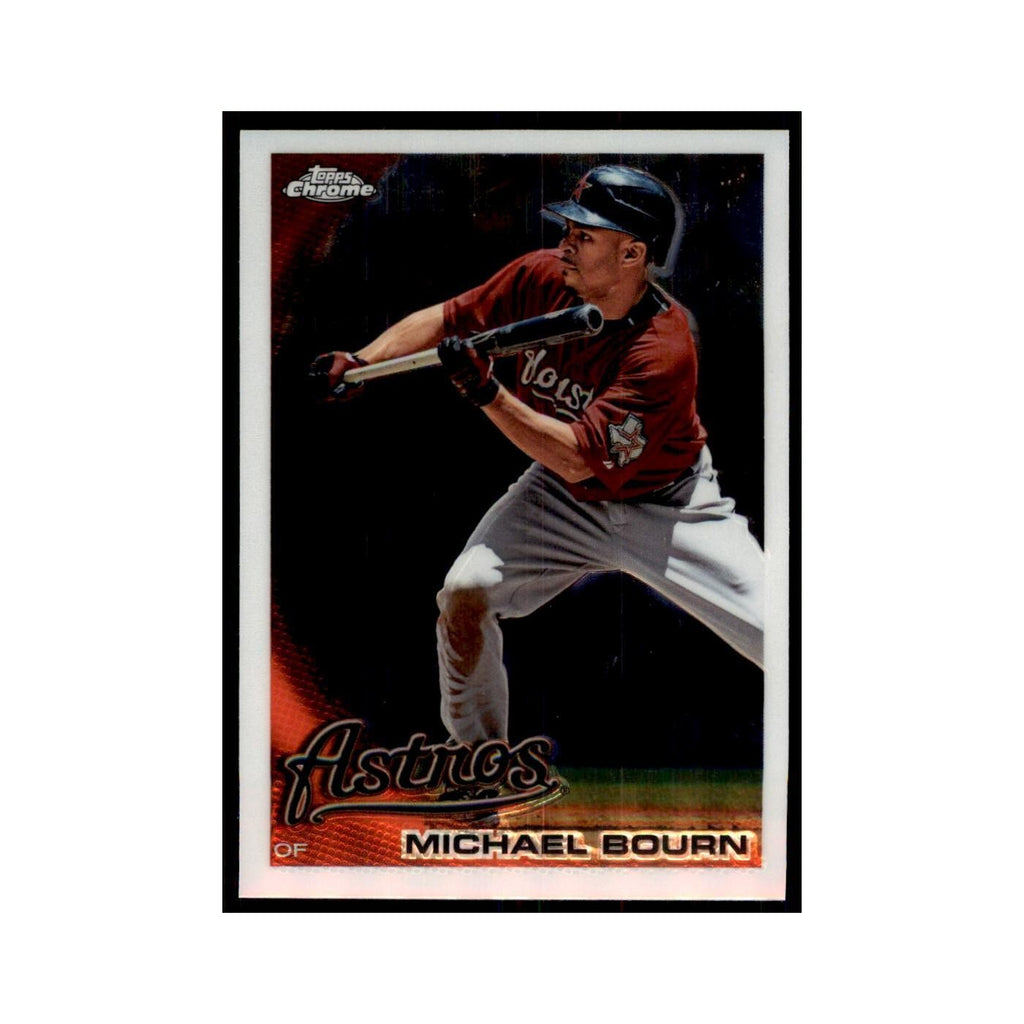 Michael Bourn 2010 Topps Chrome #131 Baseball Cards Baseball Card NM