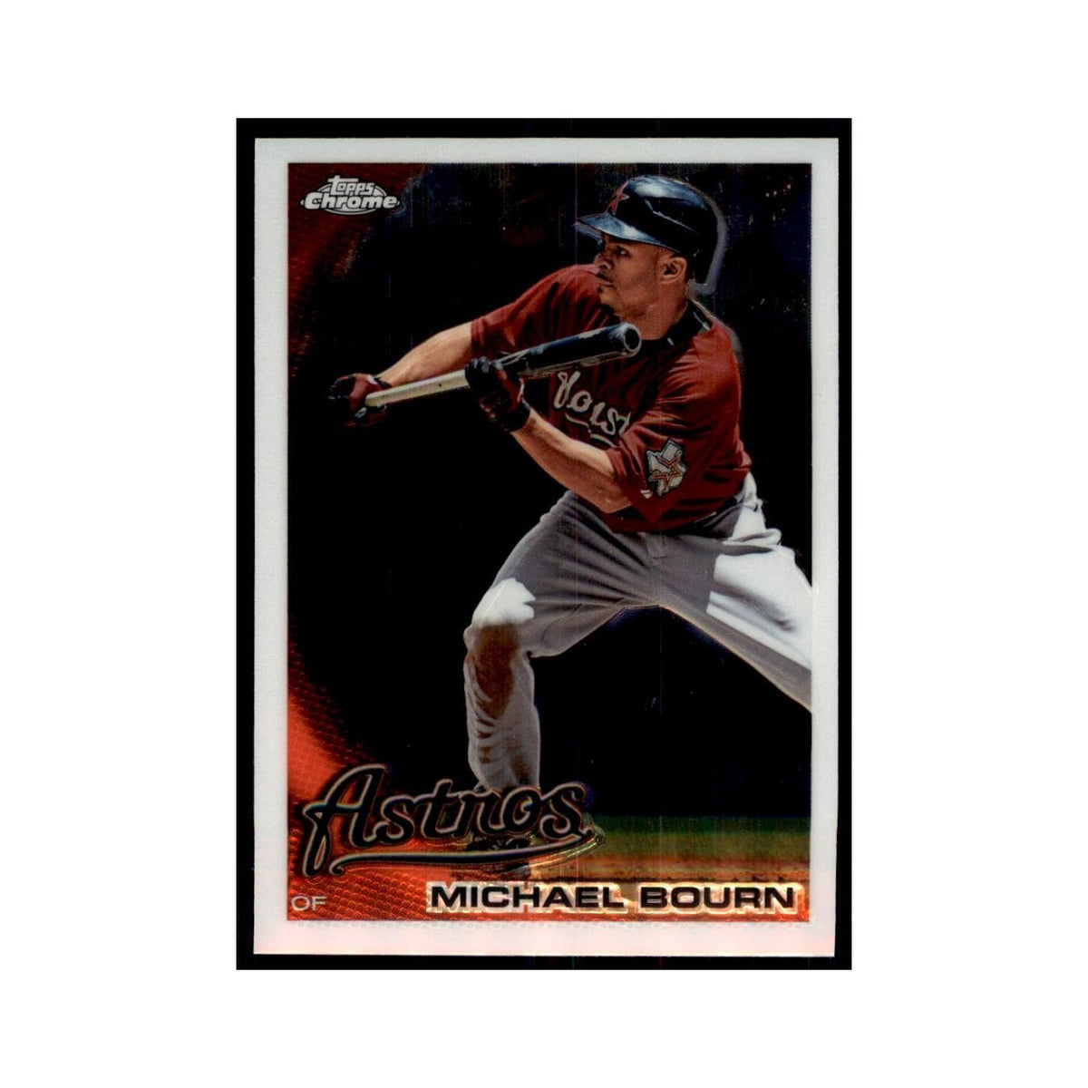 Michael Bourn 2010 Topps Chrome #131 Baseball Cards Baseball Card NM