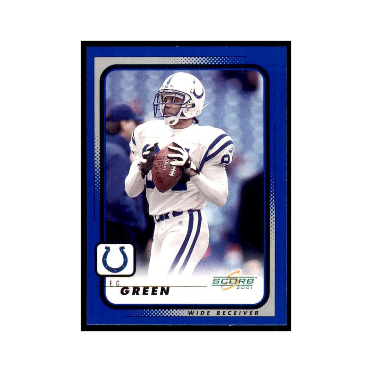 E.G. Green 2001 Score #82 Football Card NM