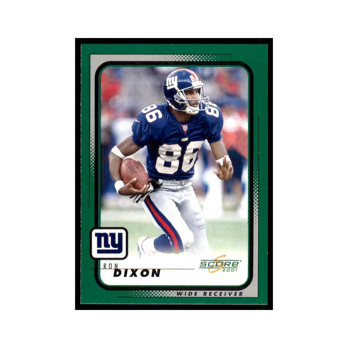 Ron Dixon 2001 Score #140 Football Cards Football Card NM