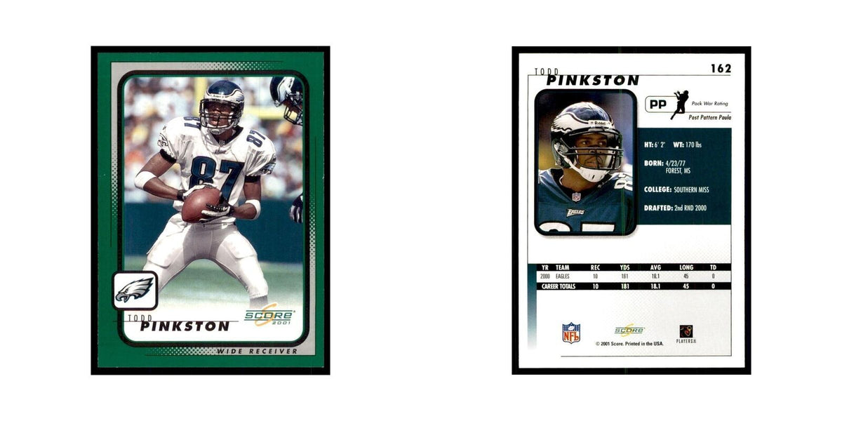 Todd Pinkston 2001 Score #162  NM