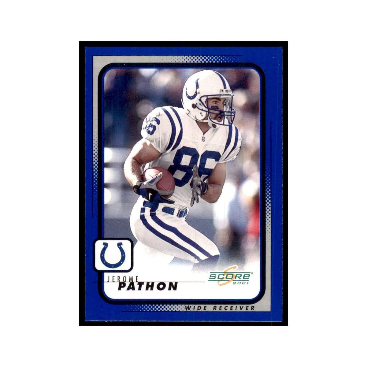 Jerome Pathon 2001 Score #84 Football Card NM