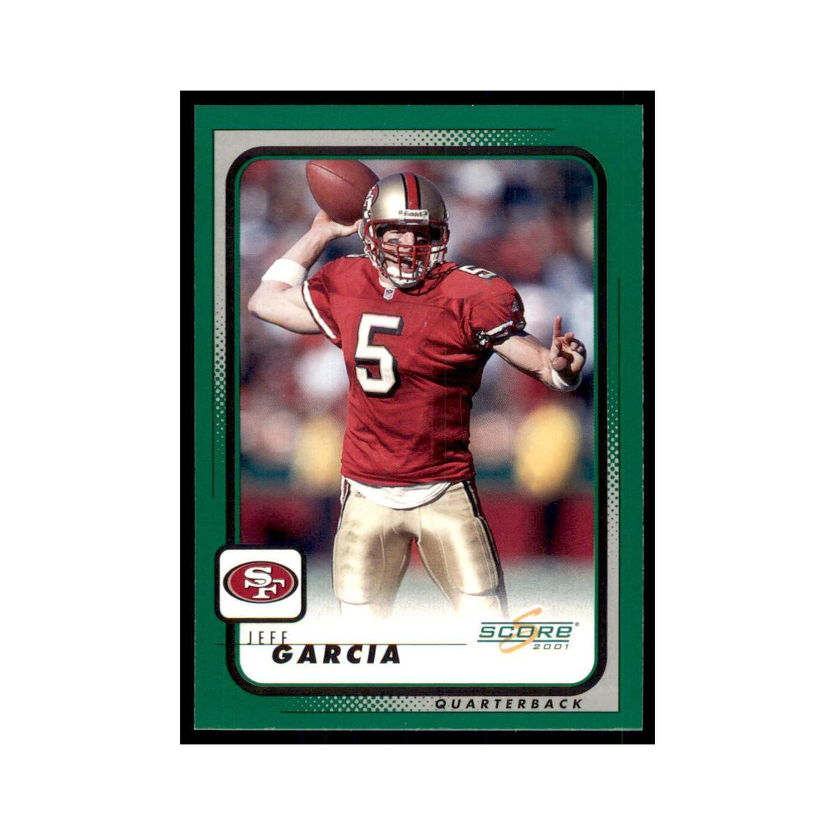 Jeff Garcia 2001 Score #176 Football Card NM