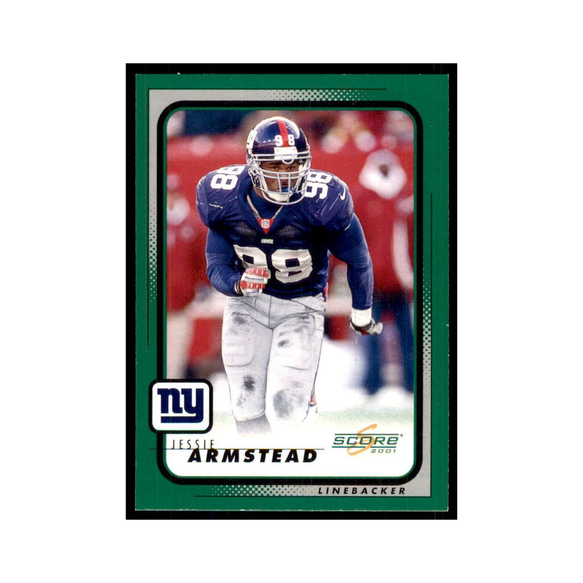 Jessie Armstead 2001 Score #136 Football Card NM