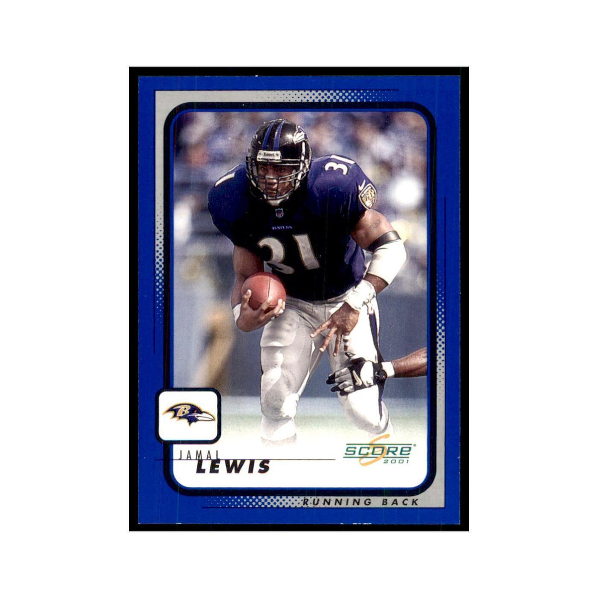 Jamal Lewis 2001 Score #13 Football Card NM