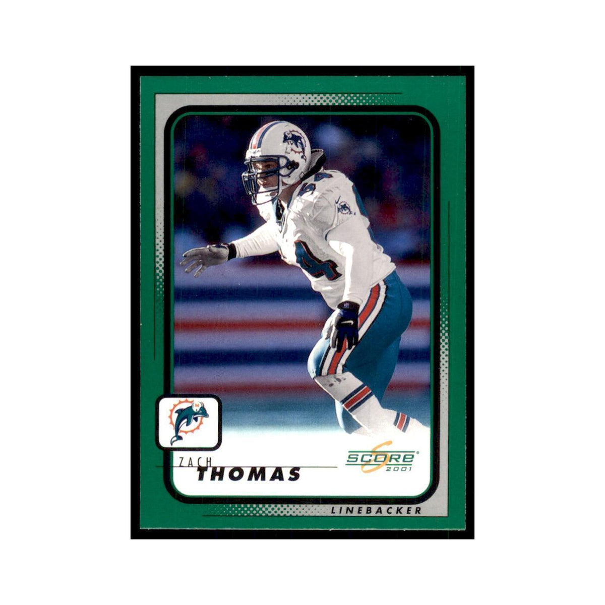 Zach Thomas 2001 Score #111 NM